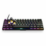 Teclado AZERTY SteelSeries Apex 9 mini Negro Francés AZERTY - HAMISHOP07