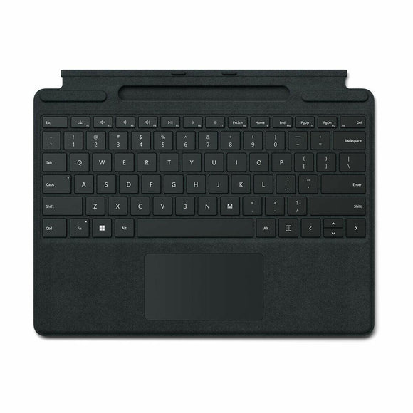 Teclado con Touchpad Surface Pro 8/Pro X Microsoft 8XB-00012 Español Negro Qwerty Español QWERTY - HAMISHOP07