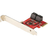 Tarjeta PCI Startech 4P6G-PCIE-SATA-CARD - HAMISHOP07