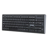 Teclado Activejet K-3903SW Negro QWERTY - HAMISHOP07