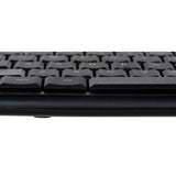 Teclado Activejet K-3903SW Negro QWERTY - HAMISHOP07