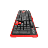 Teclado Natec RHOD 110 Negro Rojo Negro/Rojo - HAMISHOP07