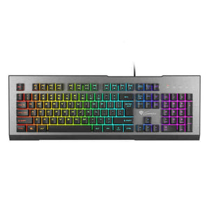 Teclado Gaming Genesis NKG-1621 RGB Plateado - HAMISHOP07