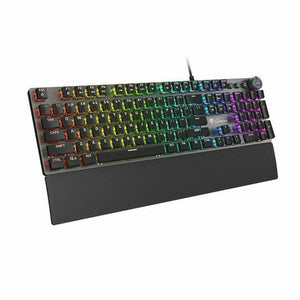 Teclado Gaming Genesis NKG-1820 LED RGB Negro Qwerty Español - HAMISHOP07