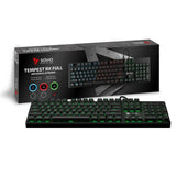 Teclado Savio RX FULL Negro Verde QWERTY - HAMISHOP07