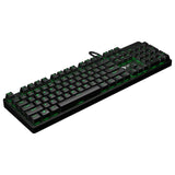 Teclado Savio RX FULL Negro Verde QWERTY - HAMISHOP07