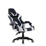 Silla Gaming Top E Shop FOTEL REMUS BIEL Blanco Negro/Blanco - HAMISHOP07