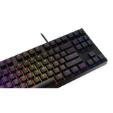 Teclado Krux Atax PRO RGB Negro QWERTY - HAMISHOP07