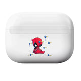 Funda Protectora ERT Group AirPods Pro Deadpool 002 Marvel Blanco - HAMISHOP07