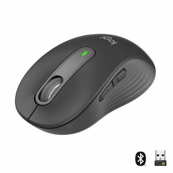 Ratón Inalámbrico Logitech Grafito Negro Gris - HAMISHOP07