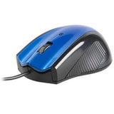 Ratón Óptico Tracer Dazzer Blue USB Negro Monocromo Negro/Azul - HAMISHOP07