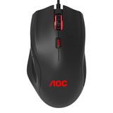 Ratón AOC GM200 Negro - HAMISHOP07