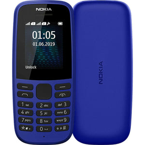 Teléfono Móvil Nokia 105 Azul - HAMISHOP07