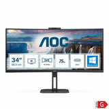 Monitor AOC CU34V5CW/BK 34" LED VA AMD FreeSync 100 Hz