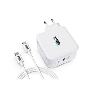 Cargador de Pared + Cable USB C Urban Factory GSC10UF Blanco - HAMISHOP07