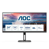 Monitor AOC U34V5C/BK 34" WQHD VA LCD