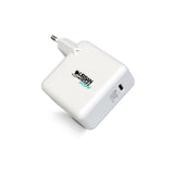 Cargador de Pared + Cable USB C Urban Factory GSC65UF Blanco - HAMISHOP07