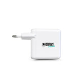 Cargador de Pared + Cable USB C Urban Factory GSC65UF Blanco - HAMISHOP07