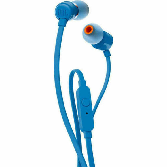 Auriculares con Micrófono JBL JBLT110BLU Azul - HAMISHOP07