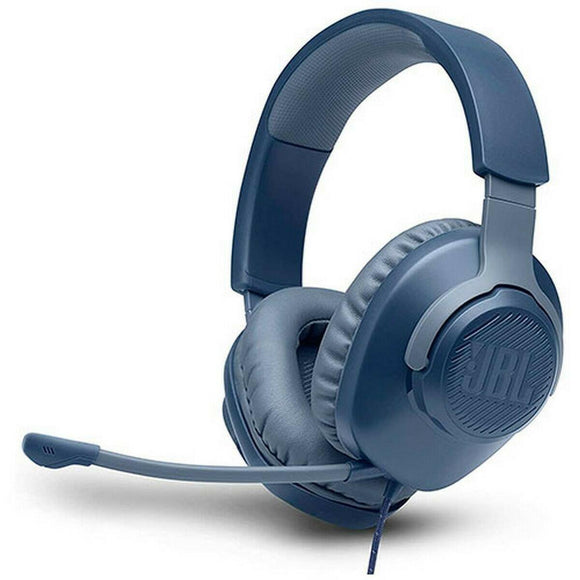 Auricular con Micrófono JBL Quantum 100 Azul Gaming - HAMISHOP07