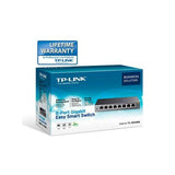 Switch de Sobremesa TP-Link Easy Smart TL-SG108E 8P Gigabit - HAMISHOP07