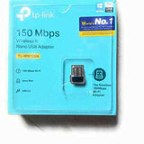 Adaptador de Red TP-Link N150 Nano WIFI 5 Ghz 150 Mbit/s Negro - HAMISHOP07