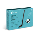 Adaptador USB Wifi TP-Link ARCHERT3UPLUS Gigabit Ethernet 867 Mbit/s Negro - HAMISHOP07