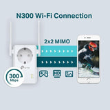 Punto de Acceso Repetidor TP-Link N300 WiFi N300 2T2R - HAMISHOP07