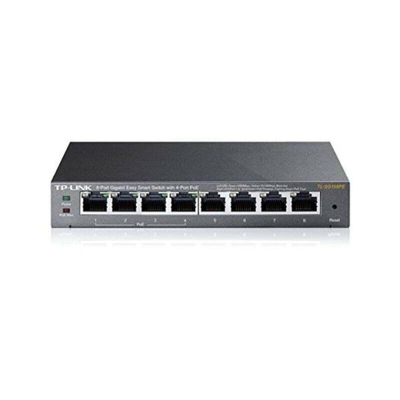 Switch de Sobremesa TP-Link NSWSSO0207 TL-SG108PE 8xGB 4xGB PoE - HAMISHOP07