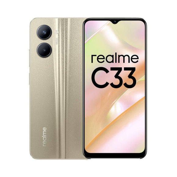 Smartphone Realme C33 Dorado 4 GB RAM Octa Core Unisoc 6,5