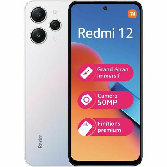 Smartphone Xiaomi Redmi 12 4 Plateado Plata 4 GB RAM 128 GB - HAMISHOP07