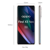 Smartphone Oppo Find X3 Neo 6,55" Snapdragon 865 256 GB 12 GB RAM Negro Plateado