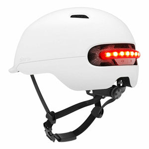 Casco para Patinete Eléctrico SMART4U SH50U Blanco - HAMISHOP07