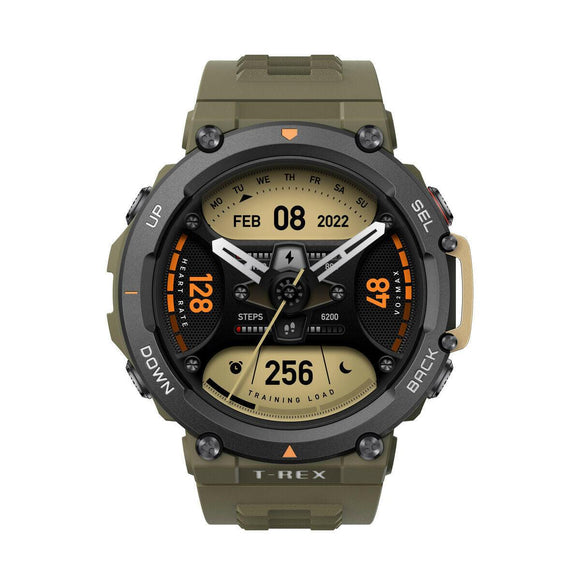 Smartwatch Amazfit T-Rex 2 Negro Verde 1,39