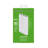 Power Bank Celly 10000 mAh Blanco - HAMISHOP07