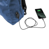 Mochila con Power Bank y Compartimento para Tablet y Portátil Celly FUNKYBACKBL Azul Azul oscuro - HAMISHOP07