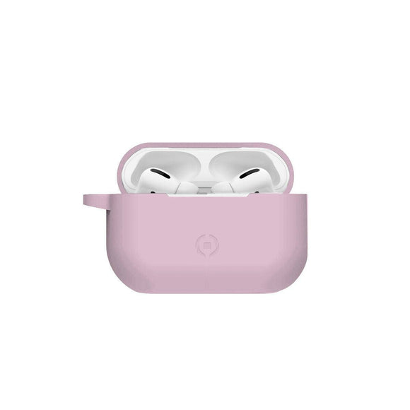 Funda Protectora Celly AIRPODS PRO Auriculares Rosa Silicona Plástico - HAMISHOP07