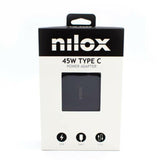 Cargador para Portátil Nilox NXCARUSBC45 Tipo C 45 W Negro - HAMISHOP07