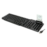 Teclado con Lector Ewent EW3252 DNI Negro - HAMISHOP07