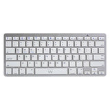 Teclado Bluetooth Ewent EW3161 Blanco Plateado QWERTY - HAMISHOP07