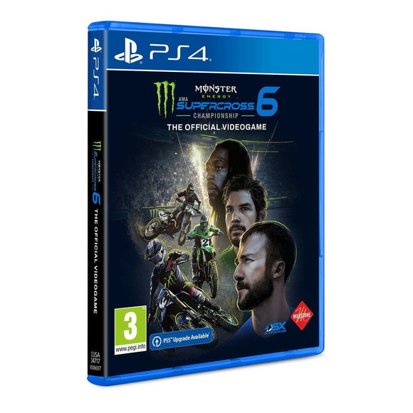 Videojuego PlayStation 4 Milestone Monster Energy Supercross 6 - HAMISHOP07