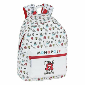 Mochila para Portátil Monopoly 14,1'' Blanco - HAMISHOP07