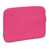 Funda para Portátil Benetton Raspberry Fucsia (34 x 25 x 2 cm) - HAMISHOP07