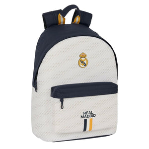 Mochila para Portátil Real Madrid C.F. Blanco 31 x 41 x 16 cm - HAMISHOP07