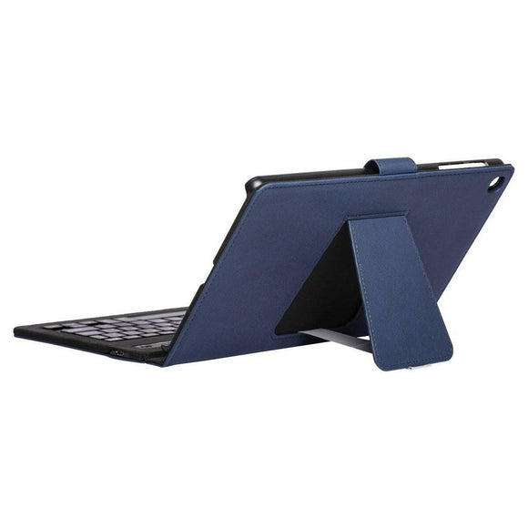 Funda para Tablet y Teclado Silver HT Galaxy Tab A8 Azul - HAMISHOP07