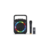 Altavoces PC FONESTAR BOX-35LED Negro Ambar - HAMISHOP07