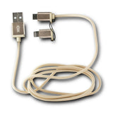 Cable USB a Micro USB y Lightning KSIX - HAMISHOP07