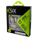 Cable USB a Micro USB y Lightning KSIX - HAMISHOP07