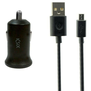 Cargador de Pared + Cable Micro USB KSIX 2A Negro - HAMISHOP07