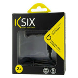 Cargador de Pared + Cable Micro USB KSIX 2A Negro - HAMISHOP07